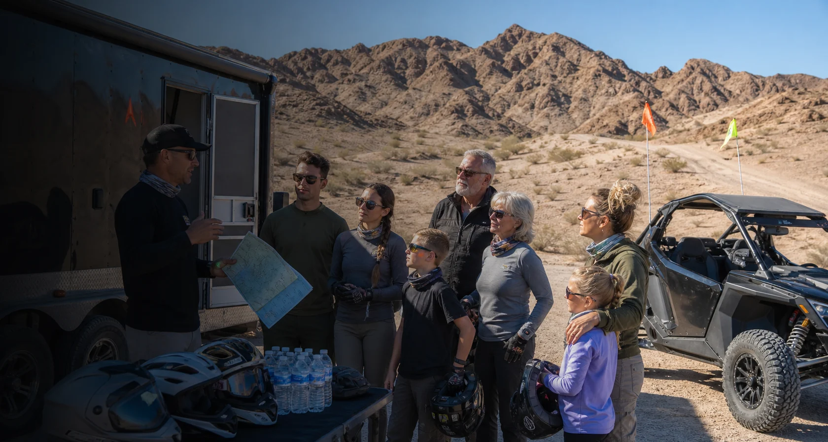 Arrive knowing what the site will not provide., Hot Well Arizona Dune Guide