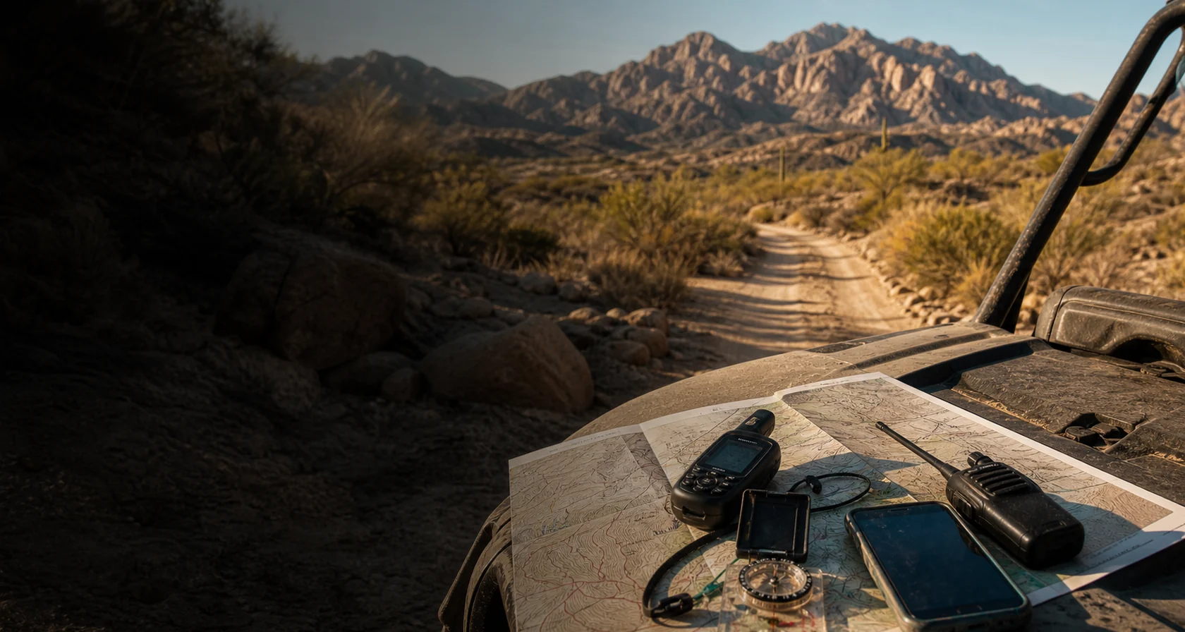 Know the boundary before the trail disappears., Hot Well Arizona Dune Guide