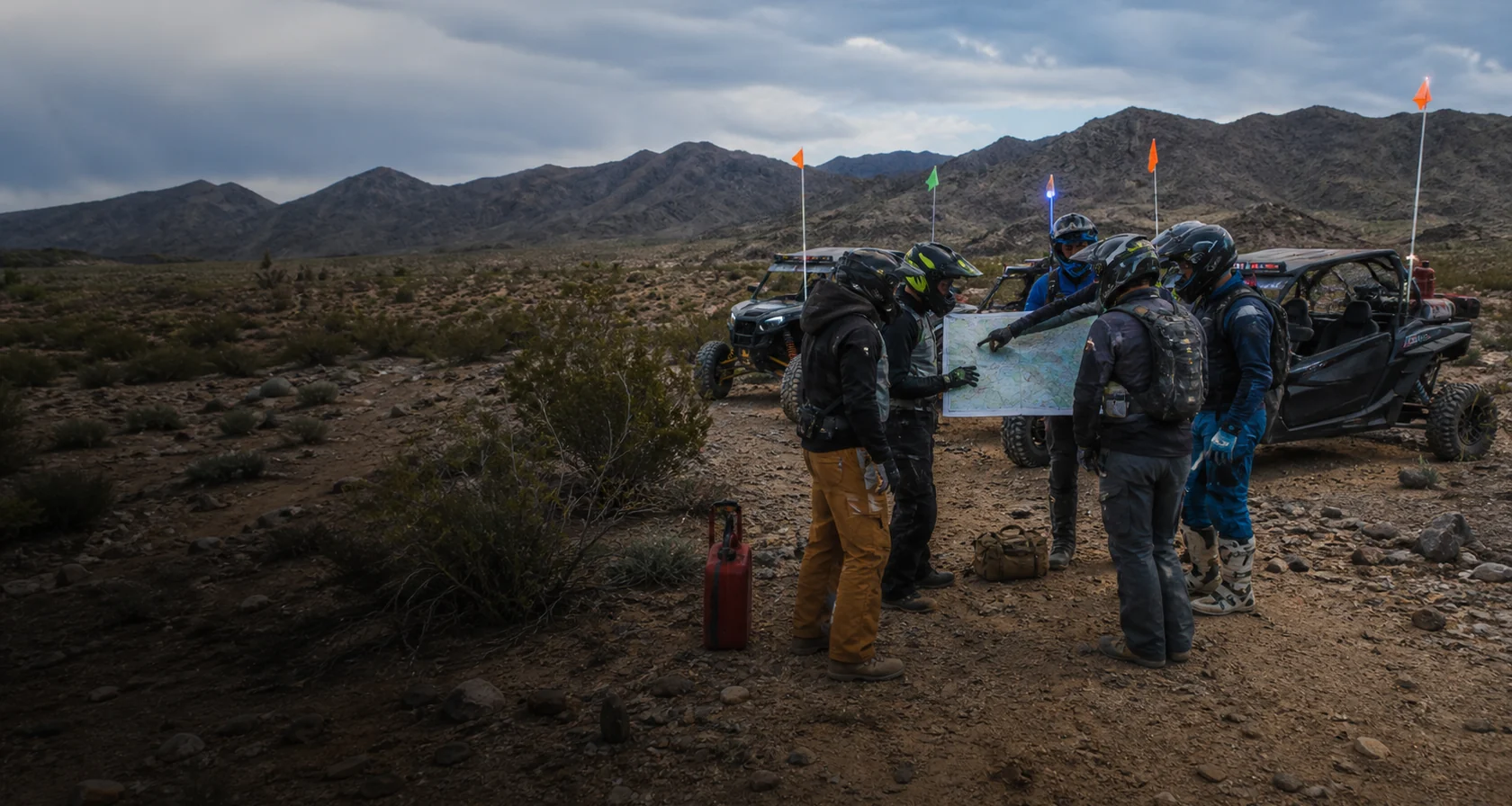 Build the ride around the whole group., Hot Well Arizona Dune Guide